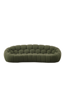 Hexagonal-Tufted Curved Sofa | OROA Modern Yolonda