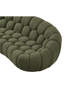 Hexagonal-Tufted Curved Sofa | OROA Modern Yolonda | Oroatrade.com