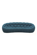 Hexagonal-Tufted Curved Sofa | OROA Modern Yolonda
