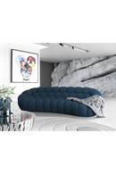 Hexagonal-Tufted Curved Sofa | OROA Modern Yolonda | Oroatrade.com