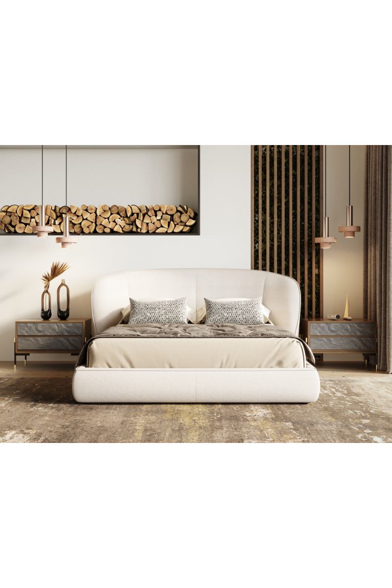Fabric Upholstered Bed | OROA Modern Lambert | Oroatrade.com