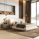 Fabric Upholstered Bed | OROA Modern Lambert