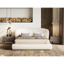 Fabric Upholstered Bed | OROA Modern Lambert