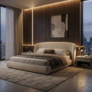 Fabric Upholstered Bed | OROA Modern Lambert