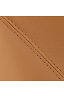 Curved Vegan Leather Dining Chairs (2) | OROA Modern Marcus | Oroatrade.com