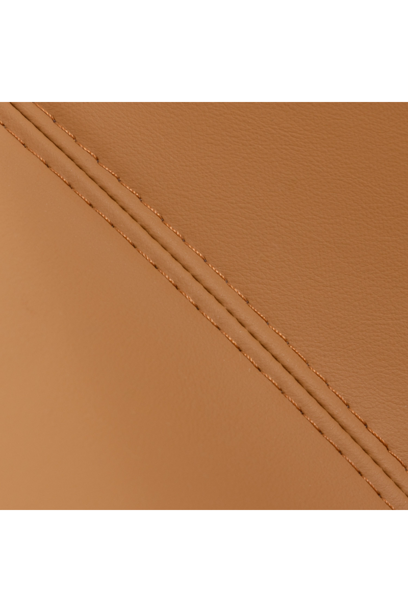 Curved Vegan Leather Dining Chairs (2) | OROA Modern Marcus | Oroatrade.com