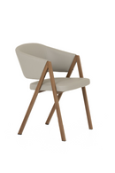 Curved Vegan Leather Dining Chairs (2) | OROA Modern Marcus | Oroatrade.com