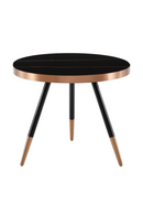 Round Black Ceramic Coffee Table S | OROA Modern Cayson | Oroatrade.com