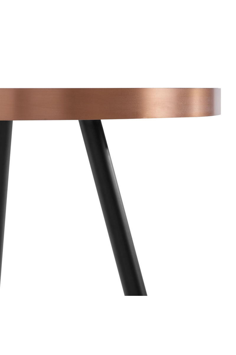 Round Black Ceramic Coffee Table S | OROA Modern Cayson | Oroatrade.com