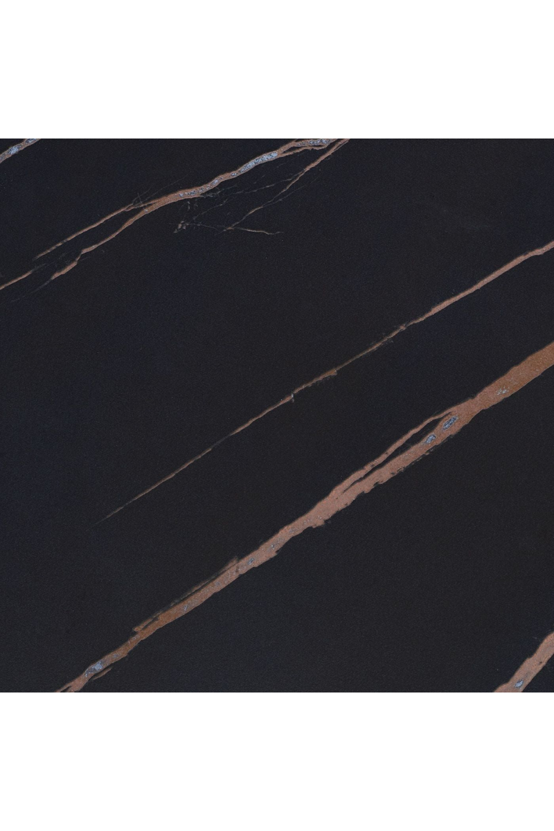 Round Black Ceramic Coffee Table S | OROA Modern Cayson | Oroatrade.com