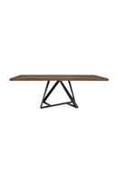 Wooden Top Industrial Dining Table | OROA Modern Keanna | Oroatrade.com