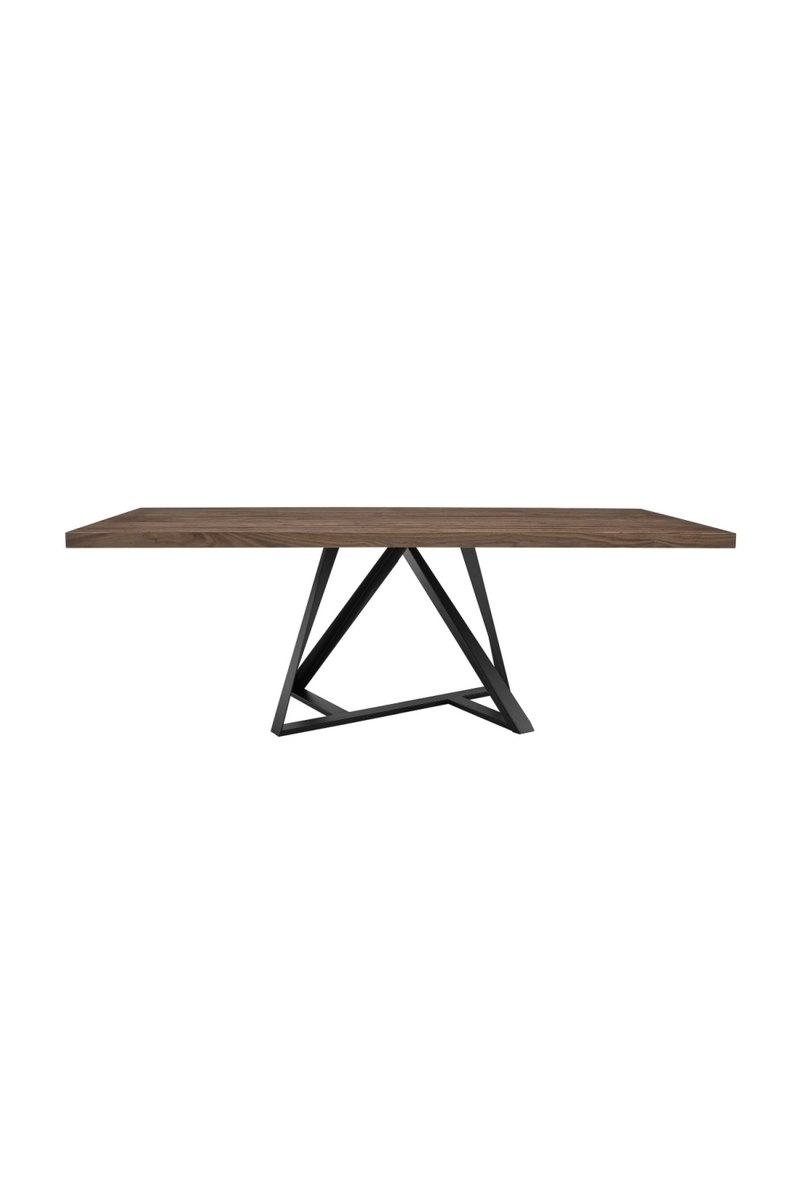 Wooden Top Industrial Dining Table | OROA Modern Keanna | Oroatrade.com