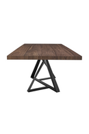 Wooden Top Industrial Dining Table | OROA Modern Keanna | Oroatrade.com