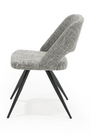 Cutout-Back Gray Dining Chairs (2) | OROA Modern Palmer | Oroatrade.com
