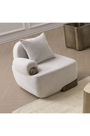 White Right-Armed Accent Chair | OROA Modern Rainier | Oroatrade.com