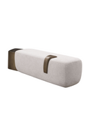 White Bench with Tray Table | OROA Modern Rainier | Oroatrade.com