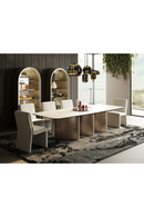 White Ceramic Dining Table | OROA Modern Bounty | Oroatrade.com