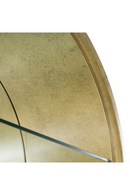 Antique Brass Arched Bookcase | OROA Modern Poise | Oroatrade.com