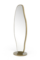 Antique Brass Freestanding Mirror | OROA Modern Esteem | Oroatrade.com