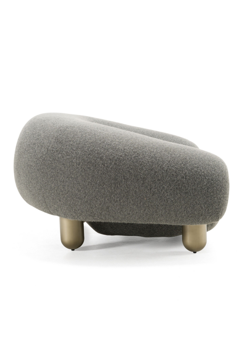 Gray Contemporary Accent Chair | OROA Modern Clarity | Oroatrade.com