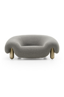 Gray Contemporary Accent Chair | OROA Modern Clarity | Oroatrade.com
