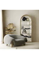 Gray Contemporary Accent Chair | OROA Modern Clarity | Oroatrade.com