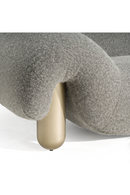 Gray Contemporary Accent Chair | OROA Modern Clarity | Oroatrade.com