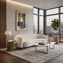 Beige Fabric Sofa | OROA Modern Thrive