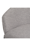 Gray Curved Counter Stool | OROA Modern Rumi | Oroatrade.com