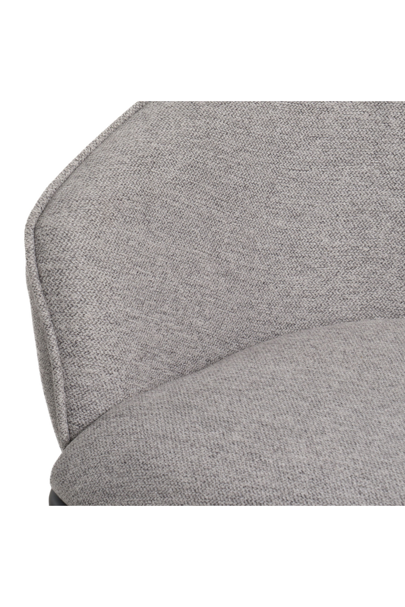 Gray Curved Counter Stool | OROA Modern Rumi | Oroatrade.com