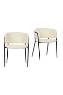 White Dining Chair Set (2) | OROA Modern Chilton | Oroatrade.com