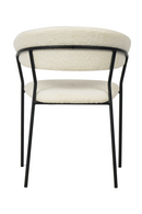 White Curved Dining Chairs (2) | OROA Modern Marlynn | Oroatrade.com