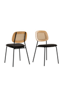 Rattan Back Dining Chairs (2) | OROA Modern Alizee | Oroatrade.com
