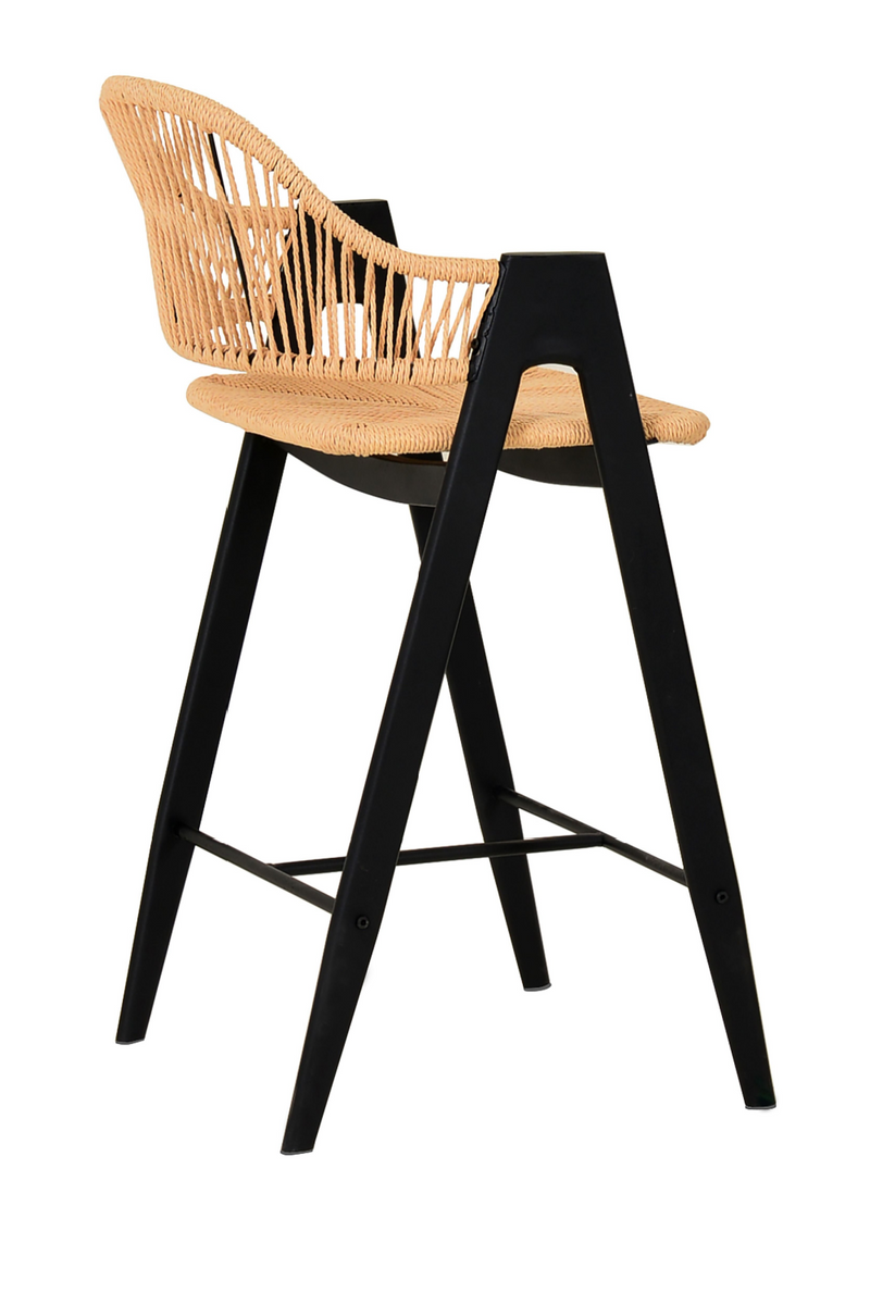 Woven Rattan Counter Stools (2) | OROA Modern Gayle | Oroatrade.com