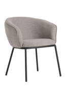 Curved Gray Dining Chair | OROA Modern Nillie | Oroatrade.com
