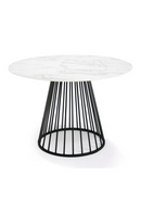 White Marble Round Dining Table | OROA Modern Holly | Oroatrade.com