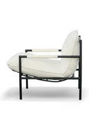 White Cushioned Dining Chair | OROA Modern Calumet | Oroatrade.com