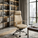 Tan Vegan Leather Office Chair | OROA Modern Ozark | Oroatrade.com