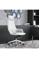 High-Back Vegan Leather Office Chair | OROA Modern Gates | Oroatrade.com