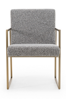Gray Fabric Dining Chair | OROA Modern Suzanne | Oroatrade.com