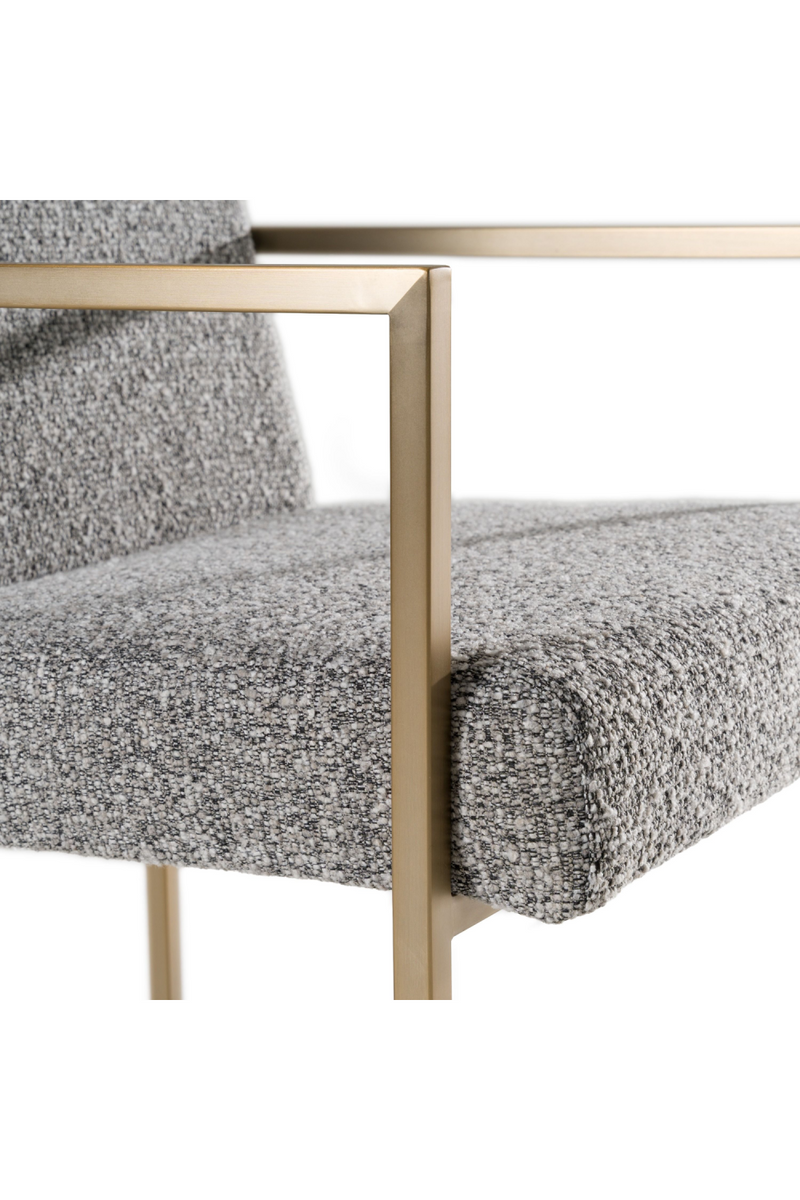 Gray Fabric Dining Chair | OROA Modern Suzanne | Oroatrade.com