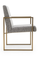 Gray Fabric Counter Chair | OROA Modern Suzanne | Oroatrade.com
