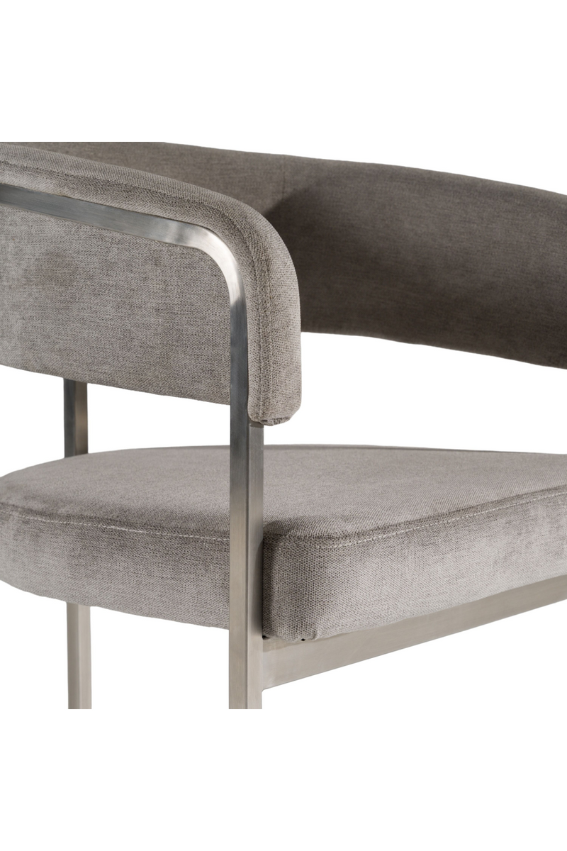 Brass-Framed Dining Side Chair | OROA Modern Sebastian | Oroatrade.com