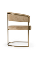 Brass-Framed Dining Side Chair | OROA Modern Sebastian | Oroatrade.com