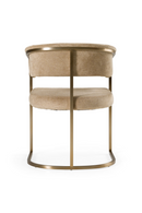 Brass-Framed Dining Side Chair | OROA Modern Sebastian | Oroatrade.com