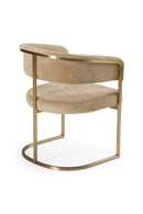 Brass-Framed Dining Side Chair | OROA Modern Sebastian | Oroatrade.com