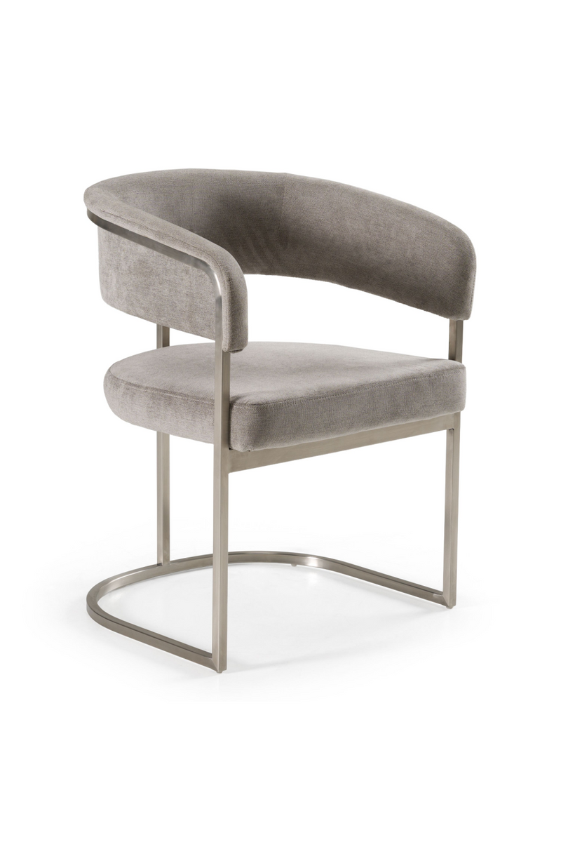 Brass-Framed Dining Side Chair | OROA Modern Sebastian | Oroatrade.com