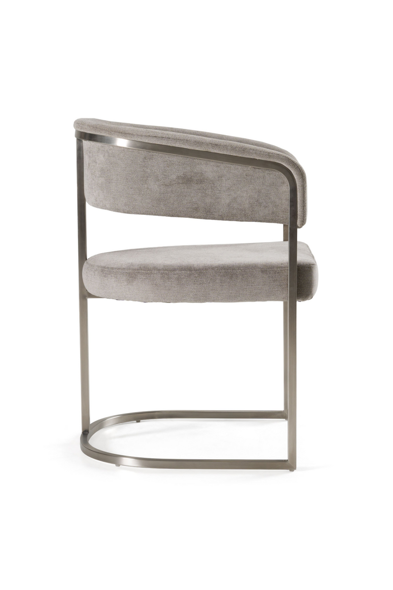 Brass-Framed Dining Side Chair | OROA Modern Sebastian | Oroatrade.com