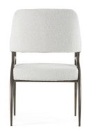 Bronze Framed White Dining Chair | OROA Modern Betty | Oroatrade.com