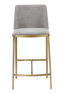 Gray Fabric Counter Stool | OROA Modern Brent | Oroatrade.com